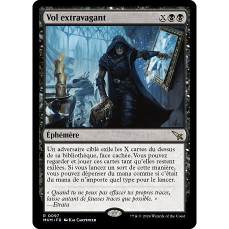 (Foil) Noire - Vol extravagant (R) [MKM]