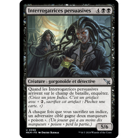 (Foil) Noire - Interrogatrices persuasives (U) [MKM]