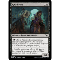 (Foil) Noire - Récidiviste (C) [MKM]