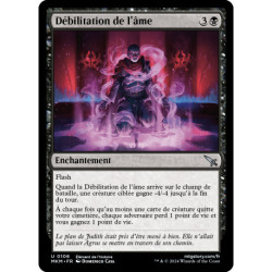 (Foil) Noire - Débilitation de l'âme (U) [MKM]