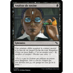 (Foil) Noire - Analyse de toxine (C) [MKM]