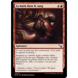 (Foil) Rouge - La main dans le sang (U) [MKM]