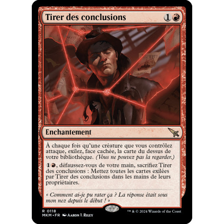 (Foil) Rouge - Tirer des conclusions (R) [MKM]