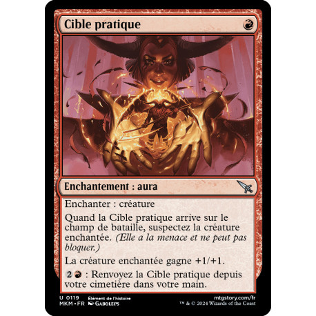 (Foil) Rouge - Cible pratique (U) [MKM]