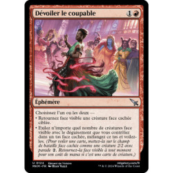 (Foil) Rouge - Dévoiler le coupable (U) [MKM]