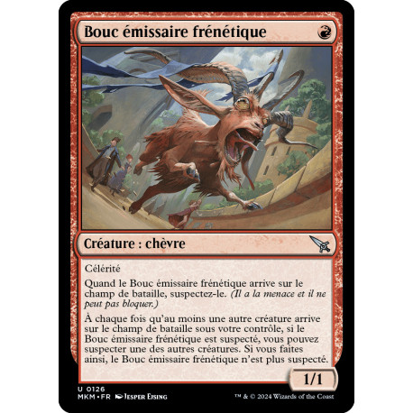 (Foil) Rouge - Bouc émissaire frénétique (U) [MKM]