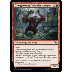 (Foil) Rouge - Orang-outan fléau des rouages (C) [MKM]