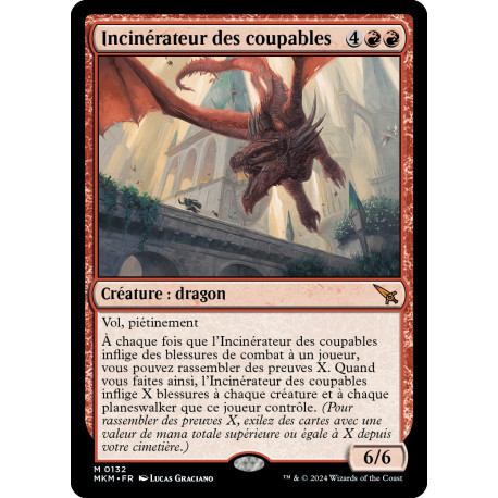 (Foil) Rouge - Incinérateur des coupables (M) [MKM]