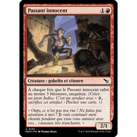 (Foil) Rouge - Passant innocent (C) [MKM]