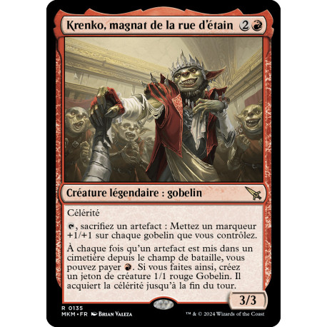 (Foil) Rouge - Krenko, magnat de la rue d'étain (R) [MKM]