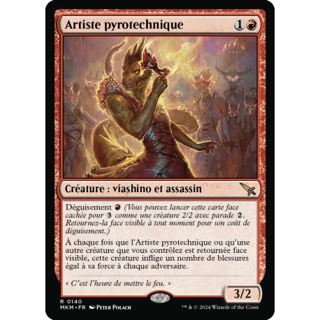 (Foil) Rouge - Artiste pyrotechnique (R) [MKM]