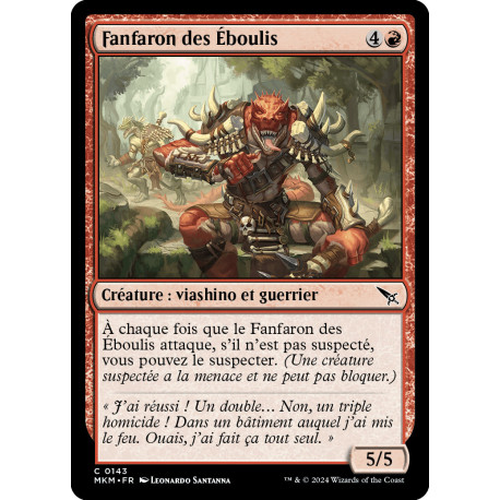 (Foil) Rouge - Fanfaron des Éboulis (U) [MKM]
