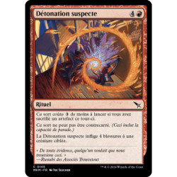 (Foil) Rouge - Détonation suspecte (C) [MKM]