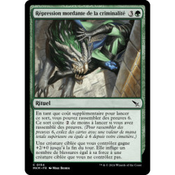 (Foil) Verte - Répression mordante de la criminalité (C) [MKM]