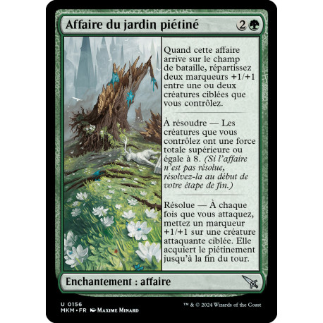 (Foil) Verte - Affaire du jardin piétiné (U) [MKM]