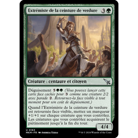 (Foil) Verte - Extrémiste de la ceinture de verdure (U) [MKM]