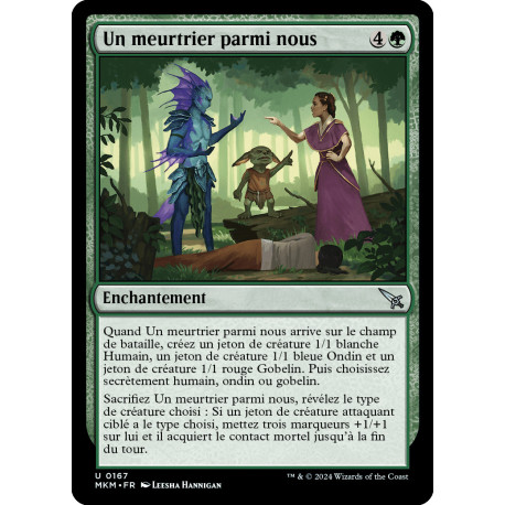 (Foil) Verte - Un meurtrier parmi nous (U) [MKM]