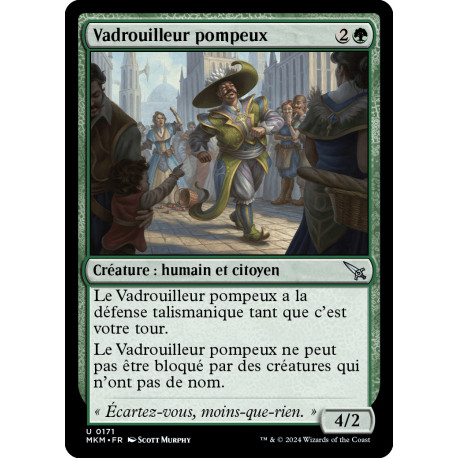 (Foil) Verte - Vadrouilleur pompeux (U) [MKM]