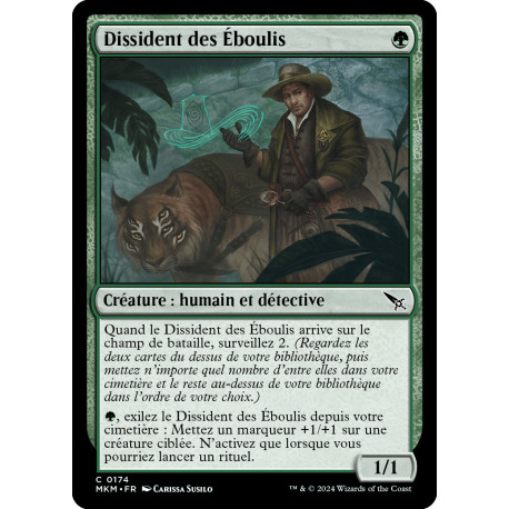(Foil) Verte - Dissident des Éboulis (C) [MKM]