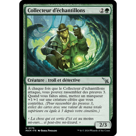 (Foil) Verte - Collecteur d'échantillons (U) [MKM]
