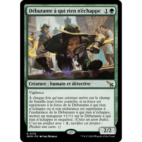 (Foil) Verte - Débutante à qui rien n'échappe (R) [MKM]