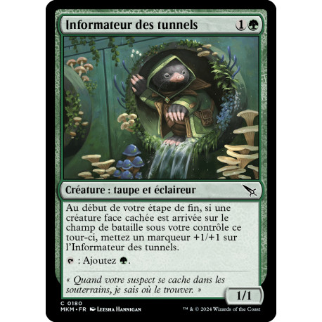 (Foil) Verte - Informateur des tunnels (C) [MKM]
