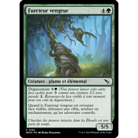 (Foil) Verte - Fureteur vengeur (C) [MKM]