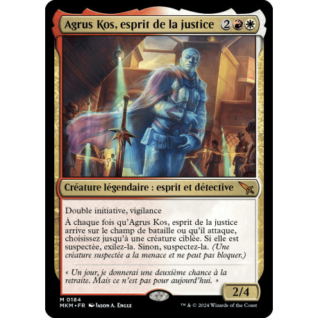 (Foil) Multicolore - Agrus Kos, esprit de la justice (M) [MKM]