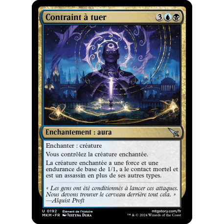 (Foil) Multicolore - Contraint à tuer (U) [MKM]