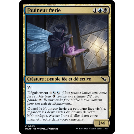 (Foil) Multicolore - Fouineur færie (C) [MKM]