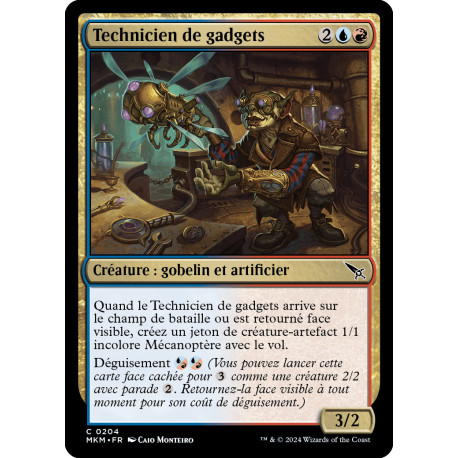 (Foil) Multicolore - Technicien de gadgets (C) [MKM]