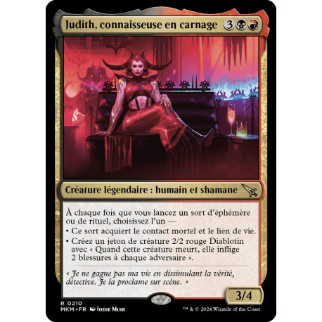 (Foil) Multicolore - Judith, connaisseuse en carnage (R) [MKM]