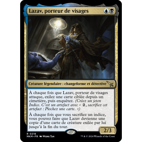 (Foil) Multicolore - Lazav, porteur de visages (R) [MKM]