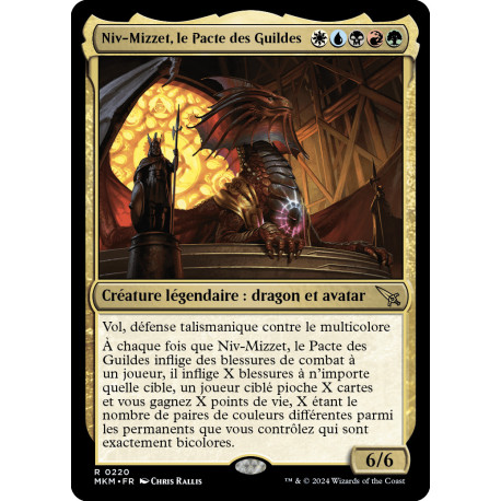 (Foil) Multicolore - Niv-Mizzet, le Pacte des Guildes (R) [MKM]