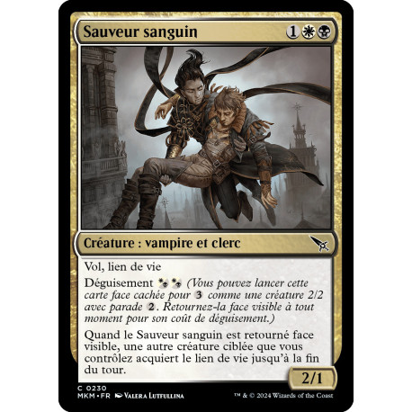 (Foil) Multicolore - Sauveur sanguin (C) [MKM]