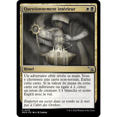 (Foil) Multicolore - Questionnement intérieur (U) [MKM]