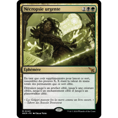 (Foil) Multicolore - Nécropsie urgente (M) [MKM]