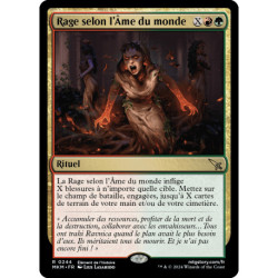(Foil) Multicolore - Rage selon l'Âme du monde (R) [MKM]