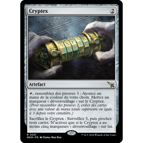 (Foil) Artefact - Cryptex (R) [MKM]