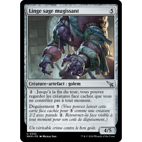 (Foil) Artefact - Linge sage mugissant (U) [MKM]