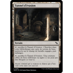 (Foil) Terrain - Tunnel d'évasion (C) [MKM]