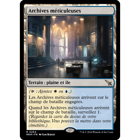(Foil) Terrain - Archives méticuleuses (R) [MKM]