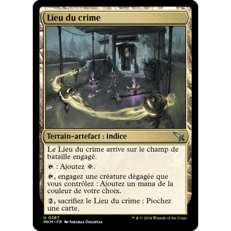 (Foil) Terrain - Lieu du crime (U) [MKM]