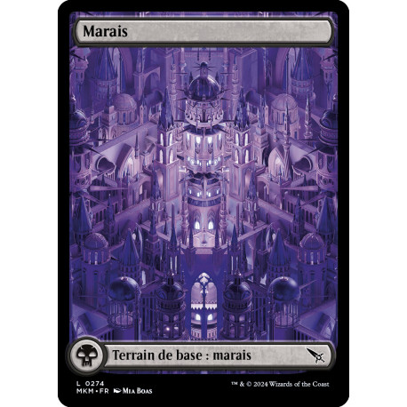 (Foil) Terrain - Marais (V1) (L) [MKM]