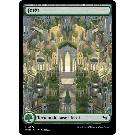 (Foil) Terrain - Forêt (V1) (L) [MKM]