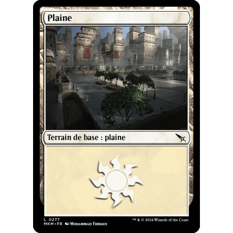 (Foil) Terrain - Plaine (V2) (L) [MKM]