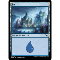 (Foil) Terrain - Île (V2) (L) [MKM]