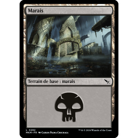 (Foil) Terrain - Marais (V3) (L) [MKM]