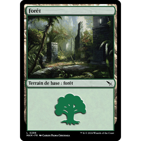 (Foil) Terrain - Forêt (V3) (L) [MKM]