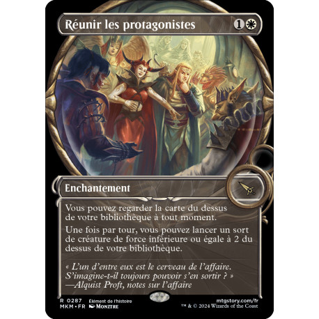 (Foil) Blanche - (SC) Réunir les protagonistes (R) [MKM]